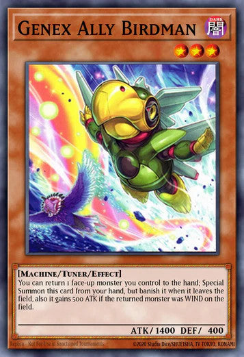 Genex Ally Birdman (alternate art) - BLTR-EN058 - 1st Edition - Ultra Rare