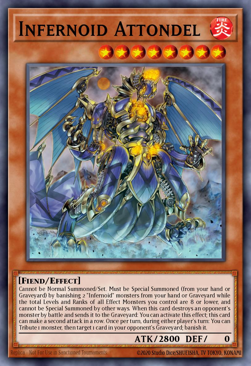 Infernoid Attondel - BLTR-EN064 - 1st Edition - Ultra Rare