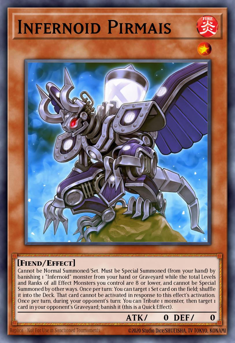 Infernoid Pirmais - BLTR-EN067 - 1st Edition - Secret Rare