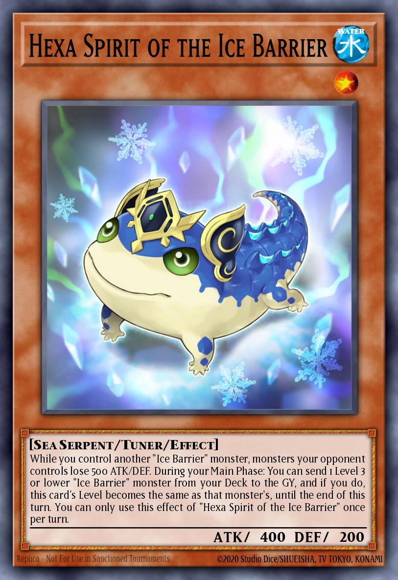 Hexa Spirit of the Ice Barrier - BLTR-EN074 - 1st Edition - Ultra Rare