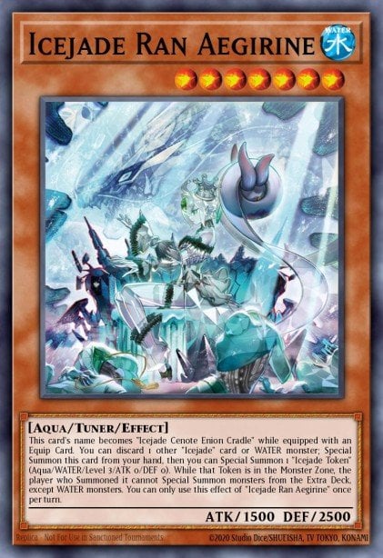 Icejade Ran Aegirine - BLTR-EN081 - 1st Edition - Secret Rare