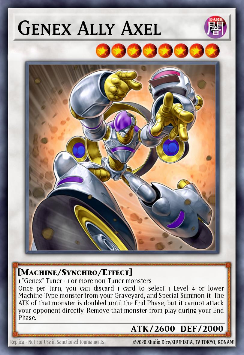 Genex Ally Axel - BLTR-EN088 - 1st Edition - Ultra Rare
