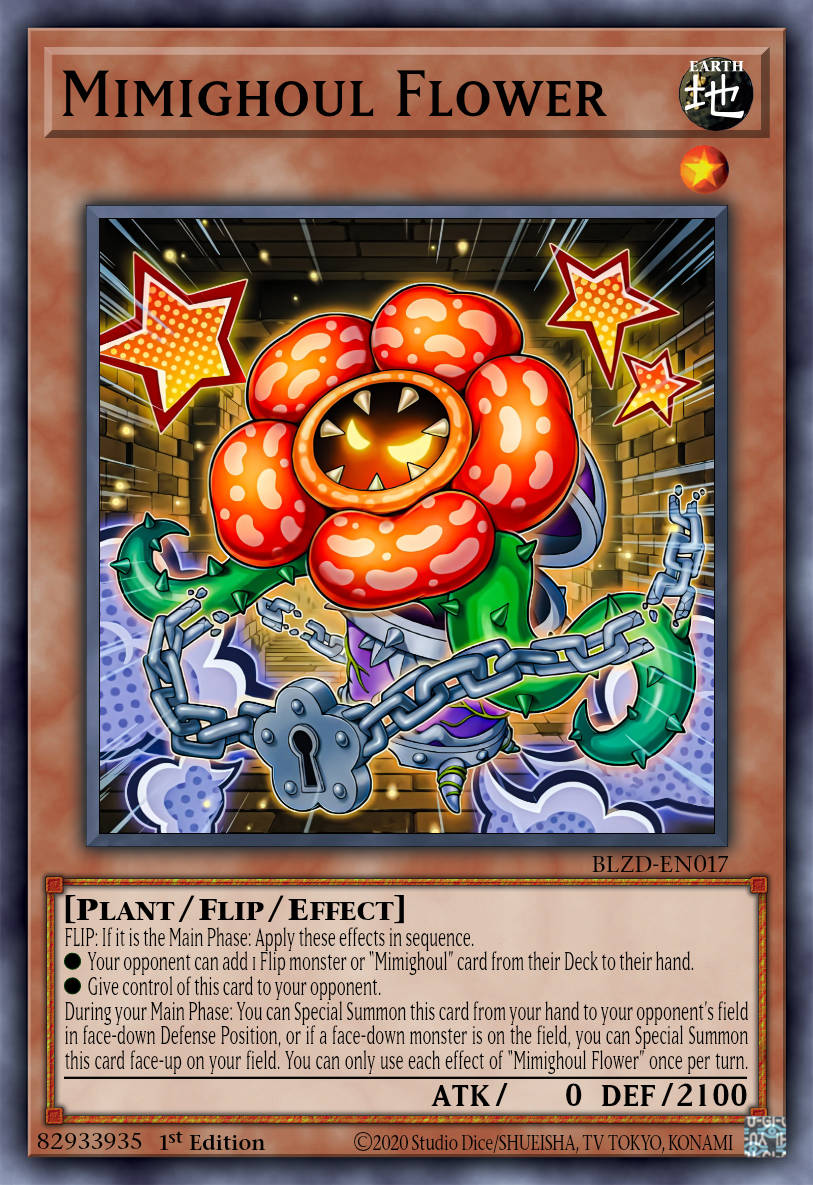 Mimighoul Flower - BLZD-EN017 - 1st Edition - Common