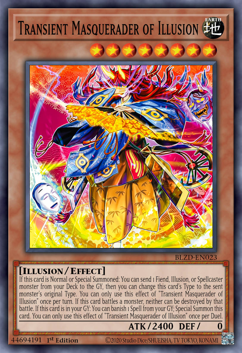 Fleeting Phantom Mask Master - BLZD-EN023 - 1st Edition - Common