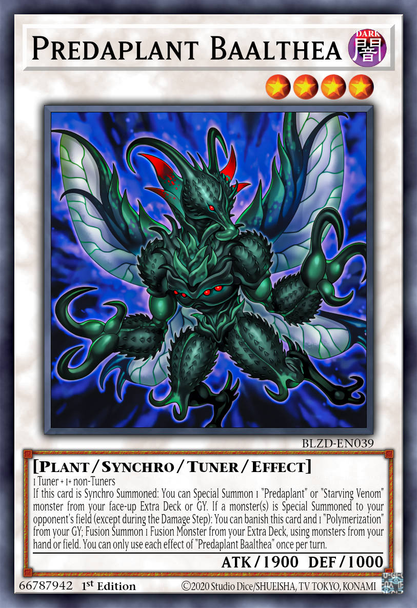 Predaplant Bal Teah - BLZD-EN039 - 1st Edition - Common