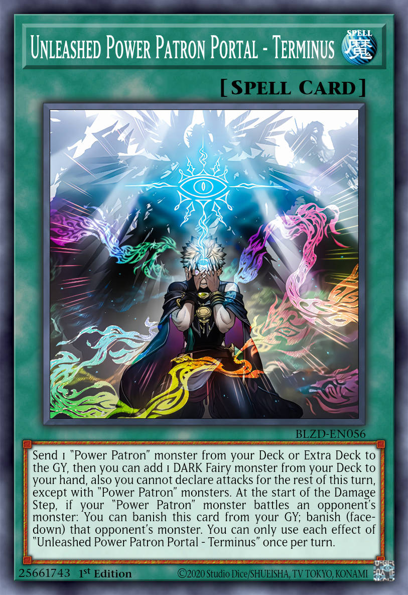 Prohibited Power Patrol Portal - Terminus - BLZD-EN056 - 1st Edition - Super Rare