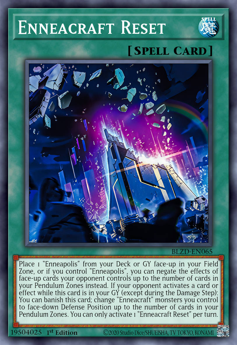 Enneacraft Reset - BLZD-EN065 - 1st Edition - Common