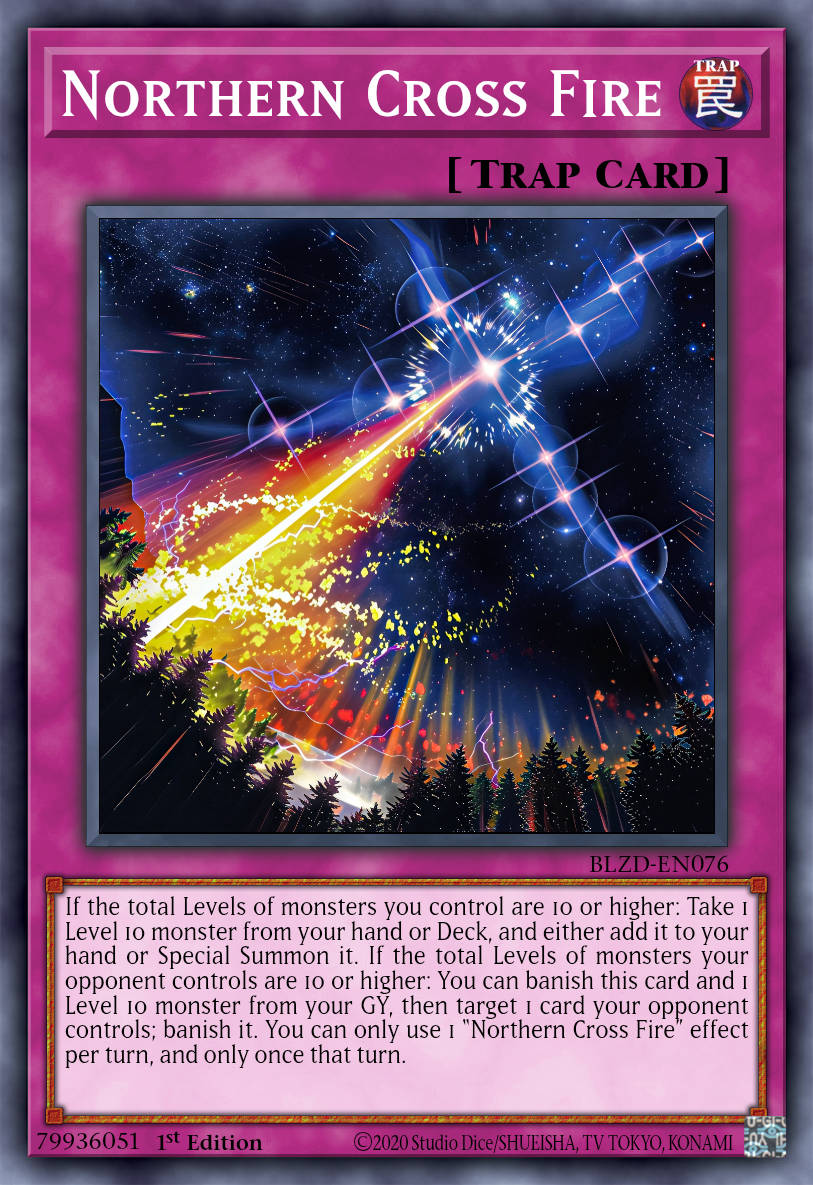 Northern Crossfire - BLZD-EN076 - 1st Edition - Common