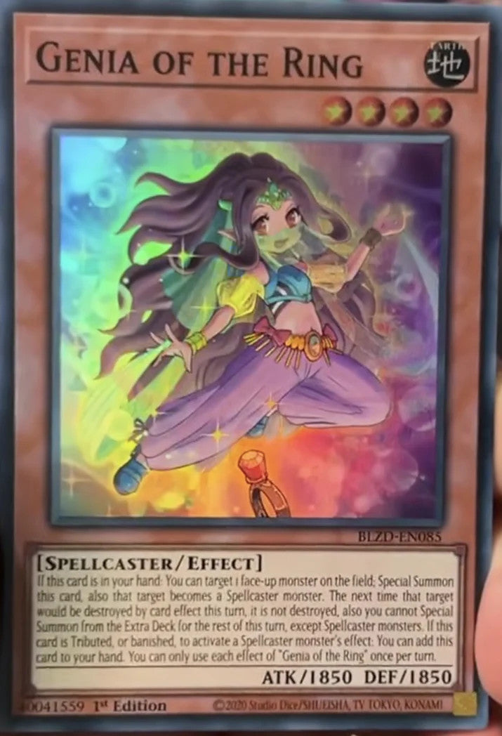 Genia of the Ring - BLZD-EN085 - 1st Edition - Super Rare