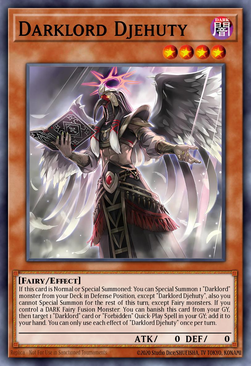 Darklord Djehuty - BPRO-EN019 - 1st Edition - Super Rare