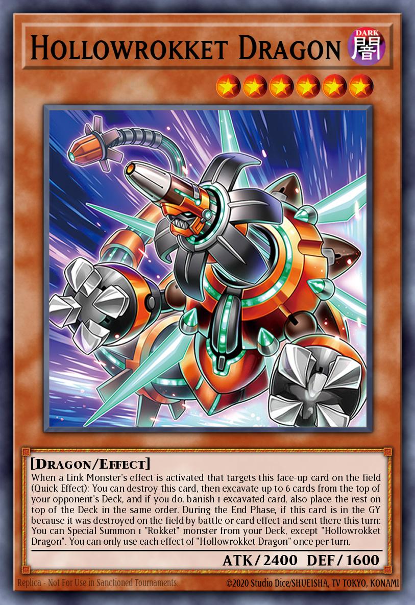 Hollowrokket Dragon - BPRO-EN002 - 1st Edition - Common
