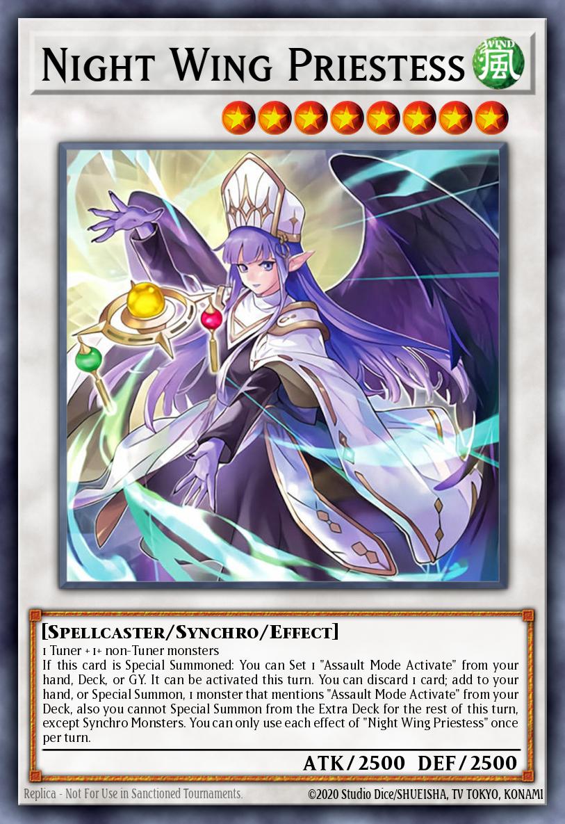 Nightwinged Cleric - BPRO-EN038 - 1st Edition - Super Rare