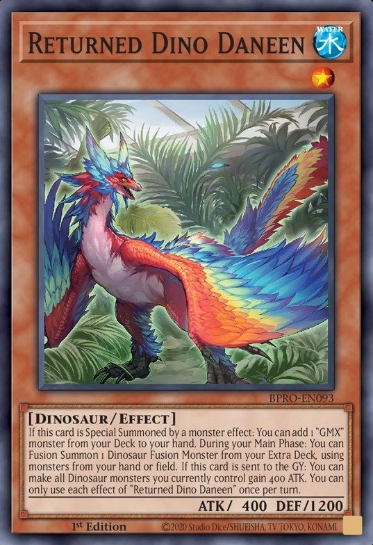 Returned Dino Daneen - BPRO-EN093 - 1st Edition - Super Rare