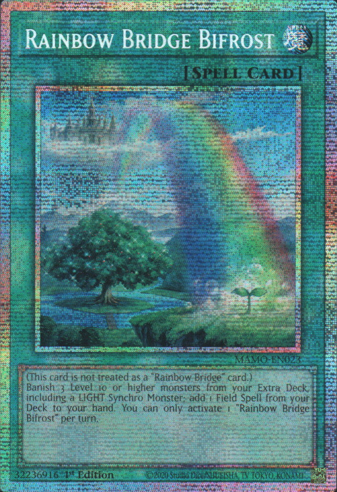 Rainbow Bridge Bifrost - MAMO-EN023 - 1st Edition - Starlight Rare