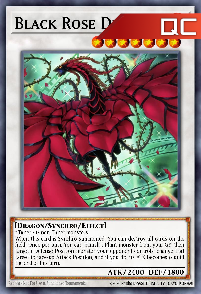 Black Rose Dragon - RA04-EN057 - 1st Edition - Quarter Century Secret Rare