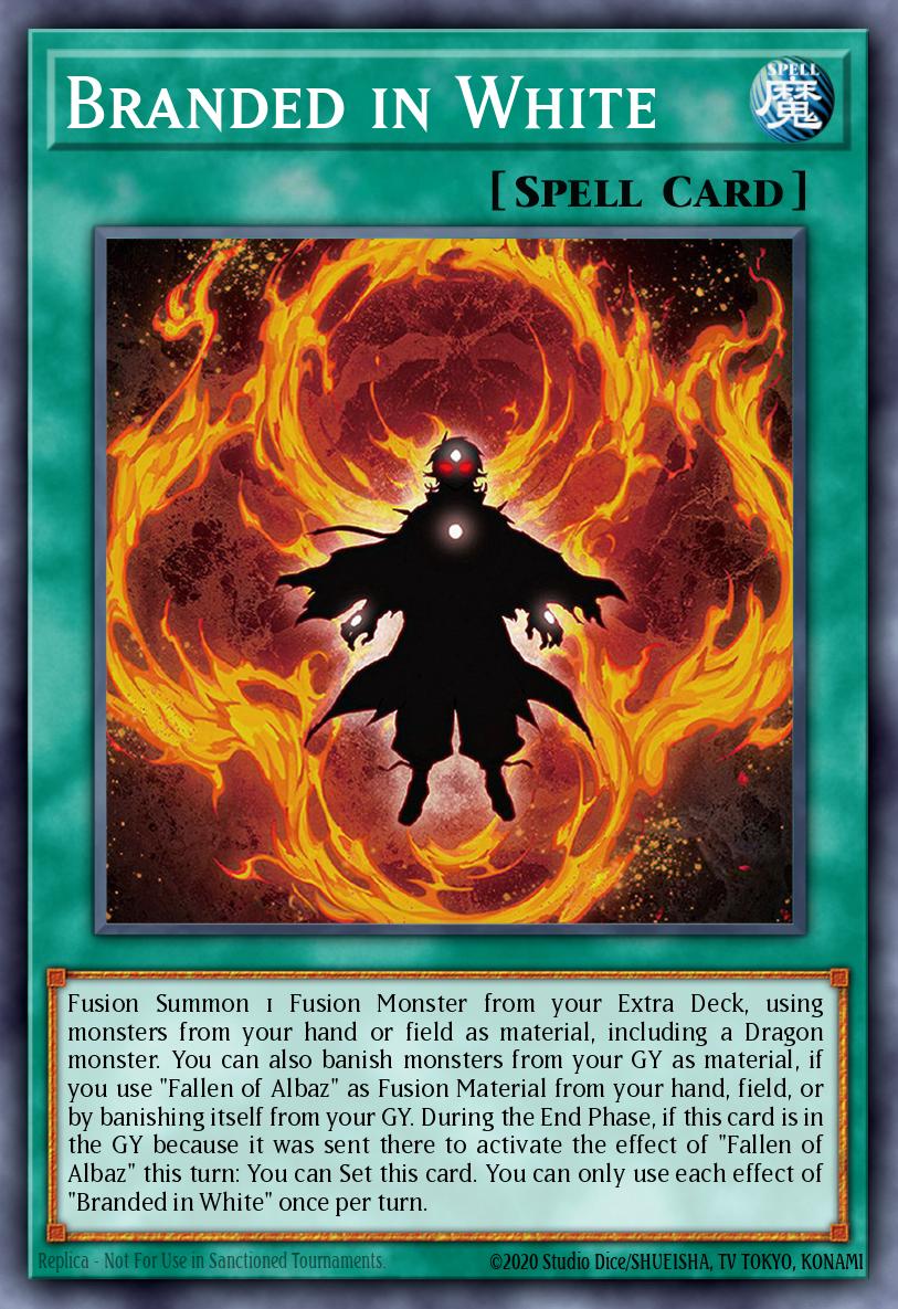 Branded in White - CH01-EN021 - 1st Edition - Ultra Rare