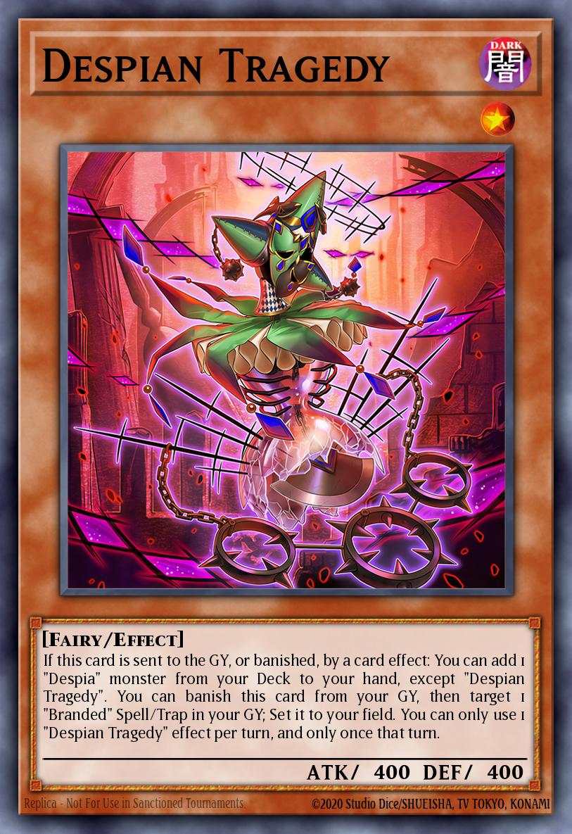 Despian Tragedy - CH01-EN009 - 1st Edition - Ultra Rare