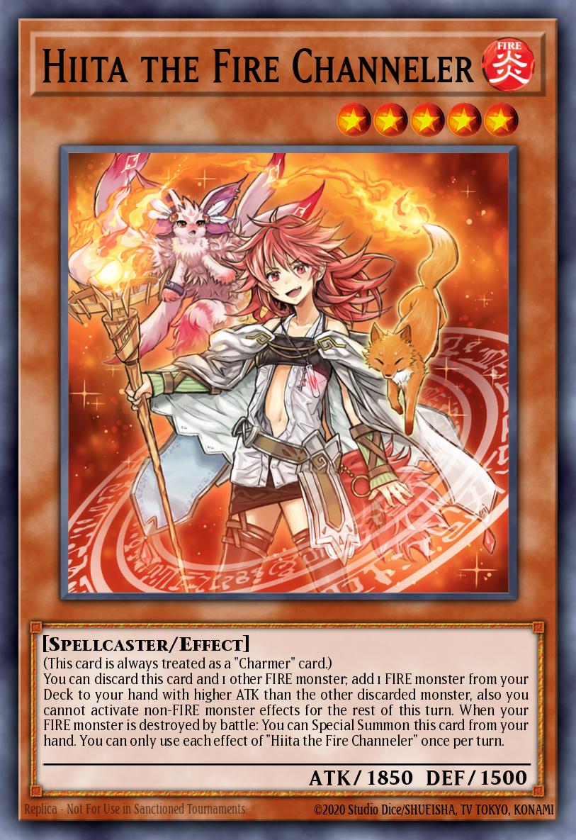 Hiita the Fire Channeler - CH02-EN010 - 1st Edition - Ultra Rare