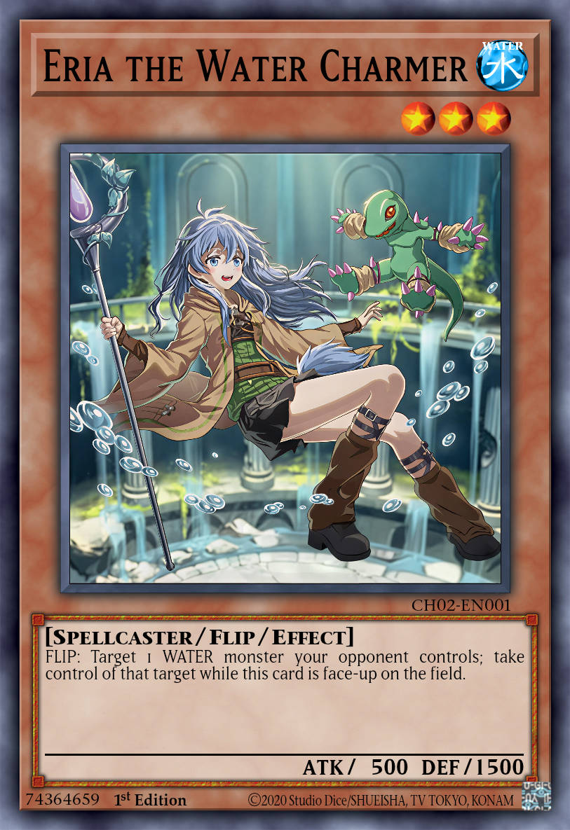 Eria the Water Charmer - CH02-EN001 - 1st Edition - Ultra Rare