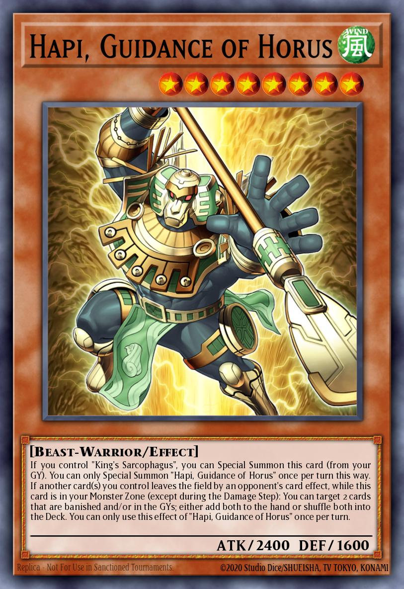 Hapi, Guidance of Horus - CH02-EN024 - 1st Edition - Ultra Rare