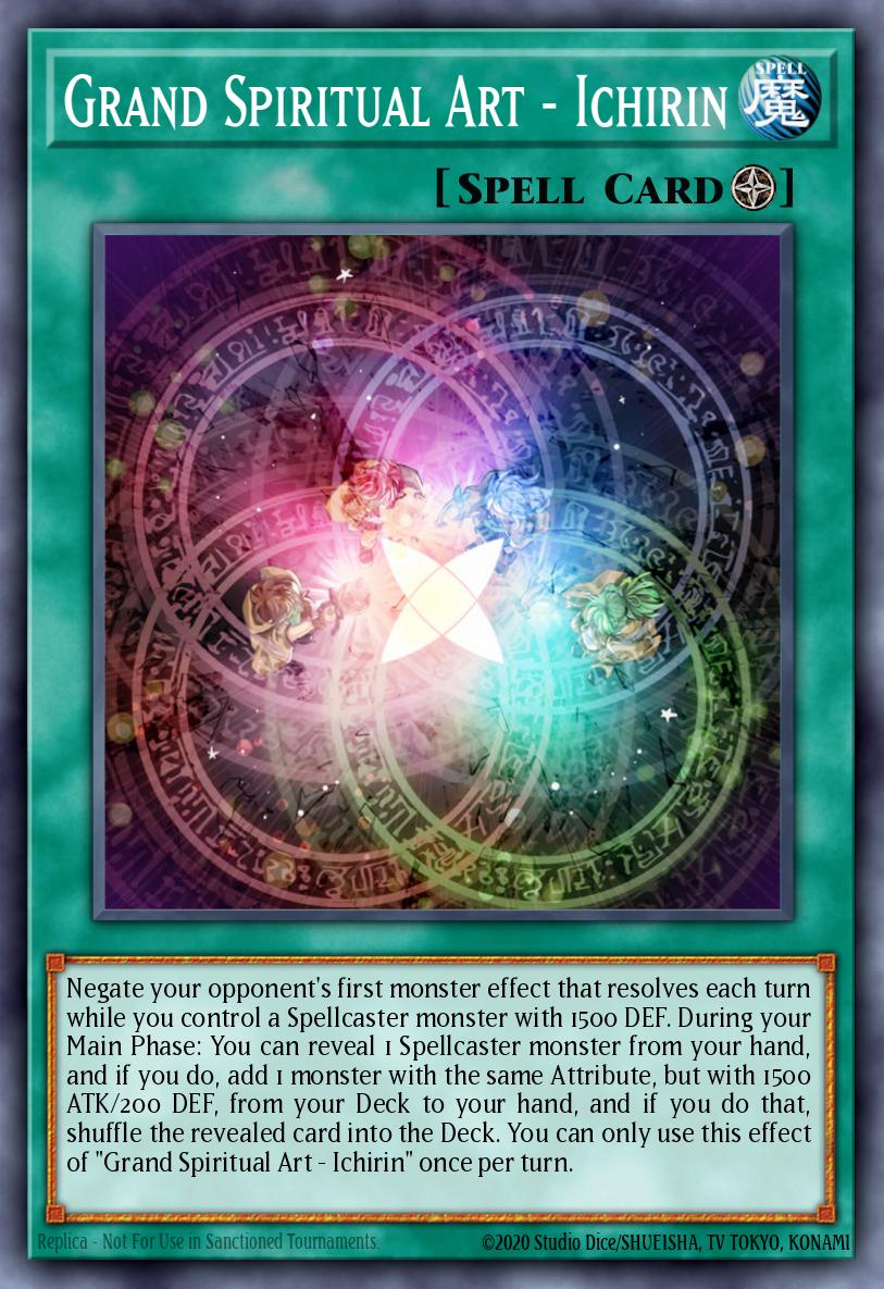 Grand Spiritual Art - Ichirin - CH02-EN030 - 1st Edition - Ultra Rare