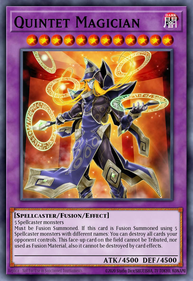 Quintet Magician - CH02-EN046 - 1st Edition - Ultra Rare