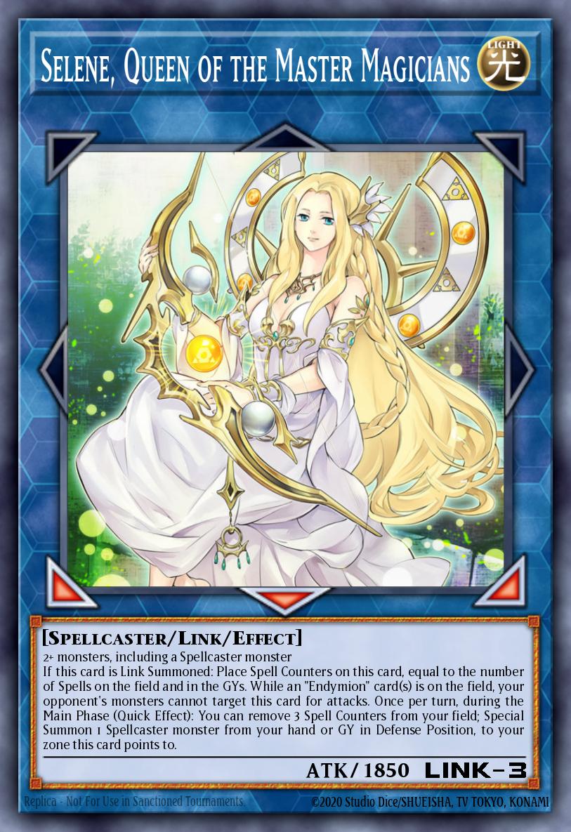 Selene, Queen of the Master Magicians - CH02-EN049 - 1st Edition - Ultra Rare