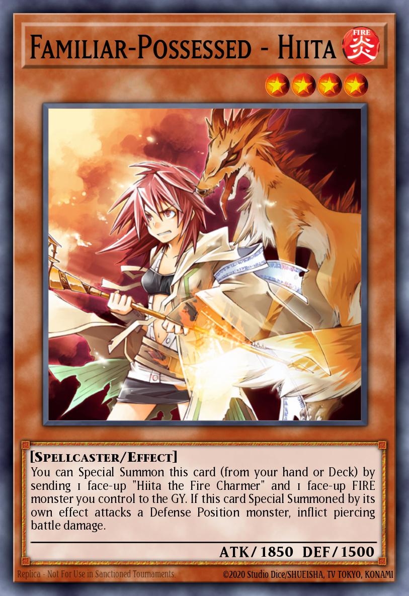 Familiar-Possessed - Hiita - CH02-EN006 - 1st Edition - Ultra Rare