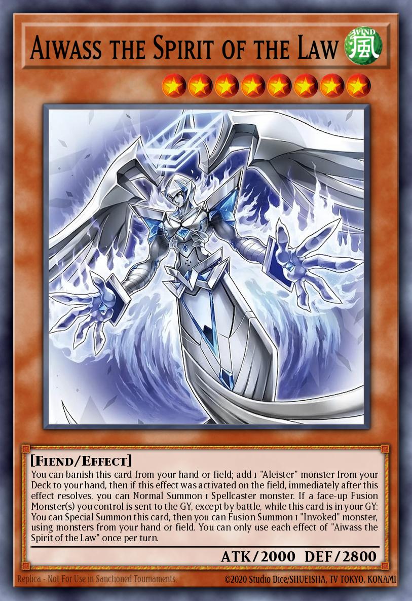 Aiwass, Divine Spirit of the Law - CORI-EN016 - 1st Edition - Super Rare