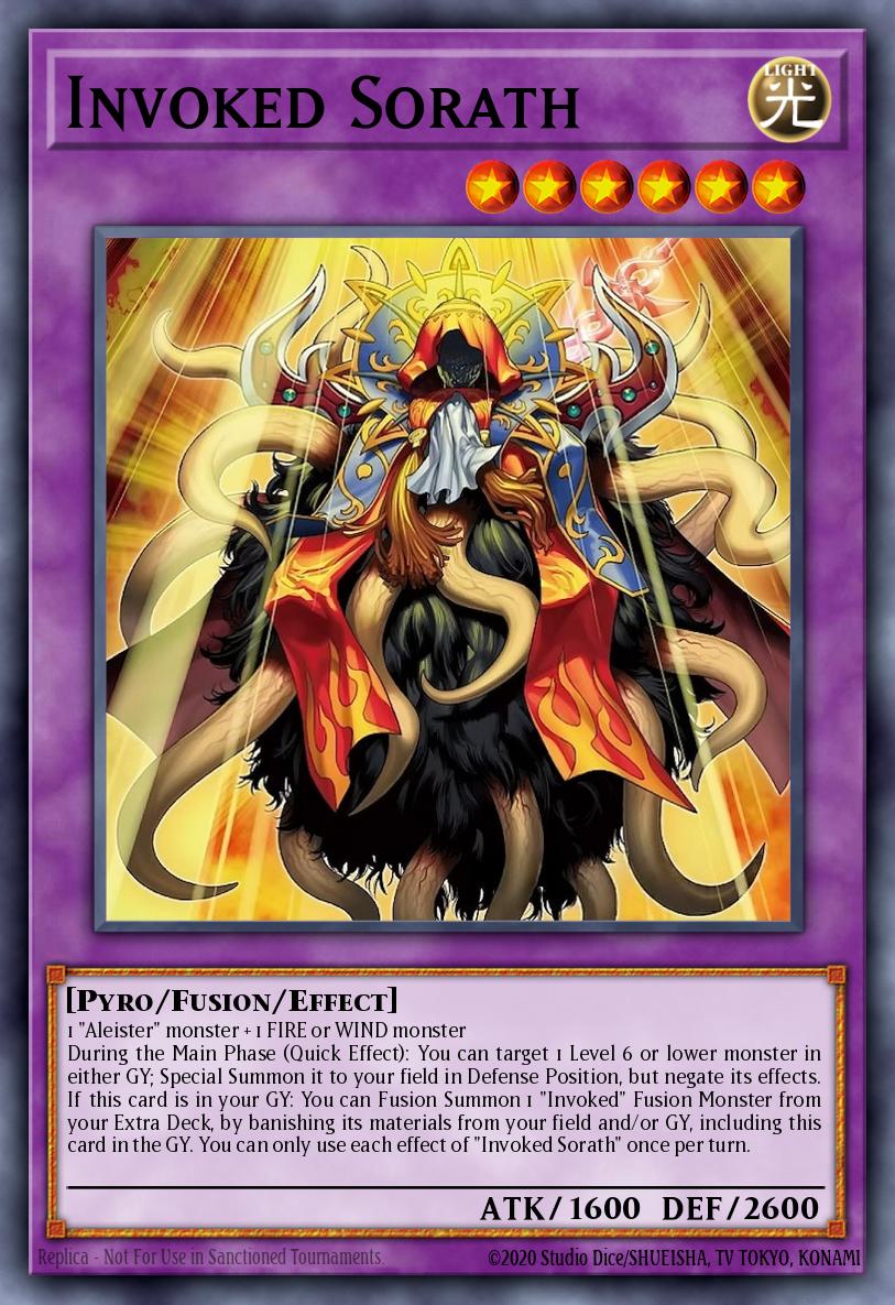 Invoked Sorath - CORI-EN030 - 1st Edition - Super Rare