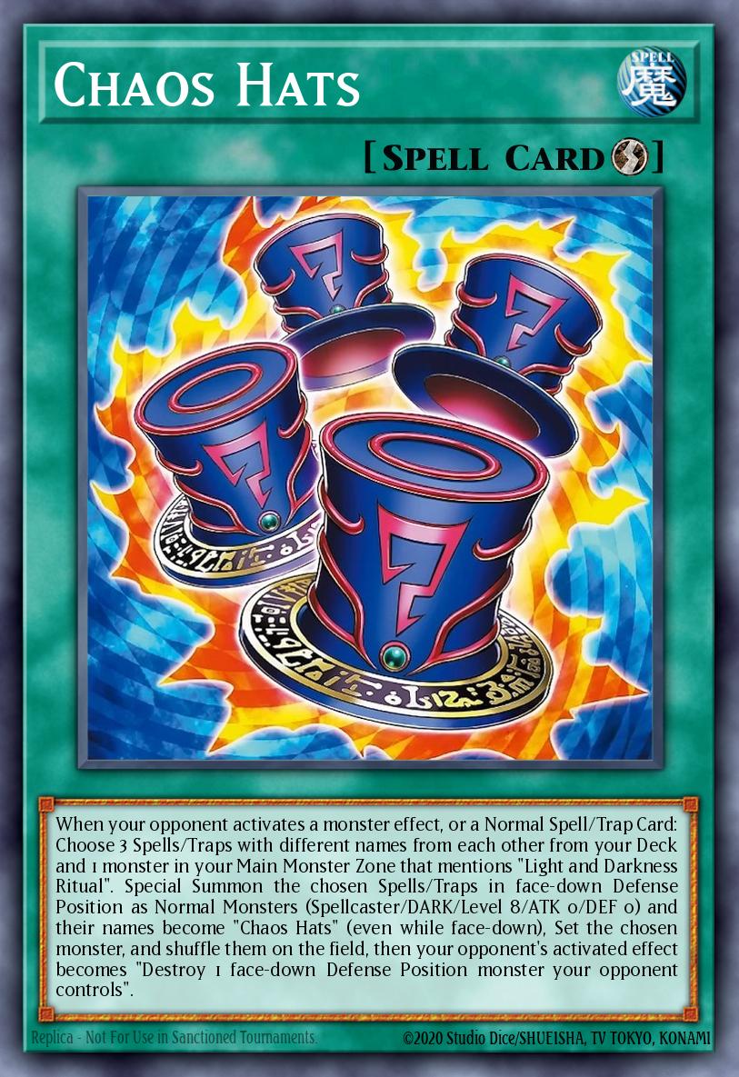 Chaos Magical Hats - CORI-EN046 - 1st Edition - Super Rare