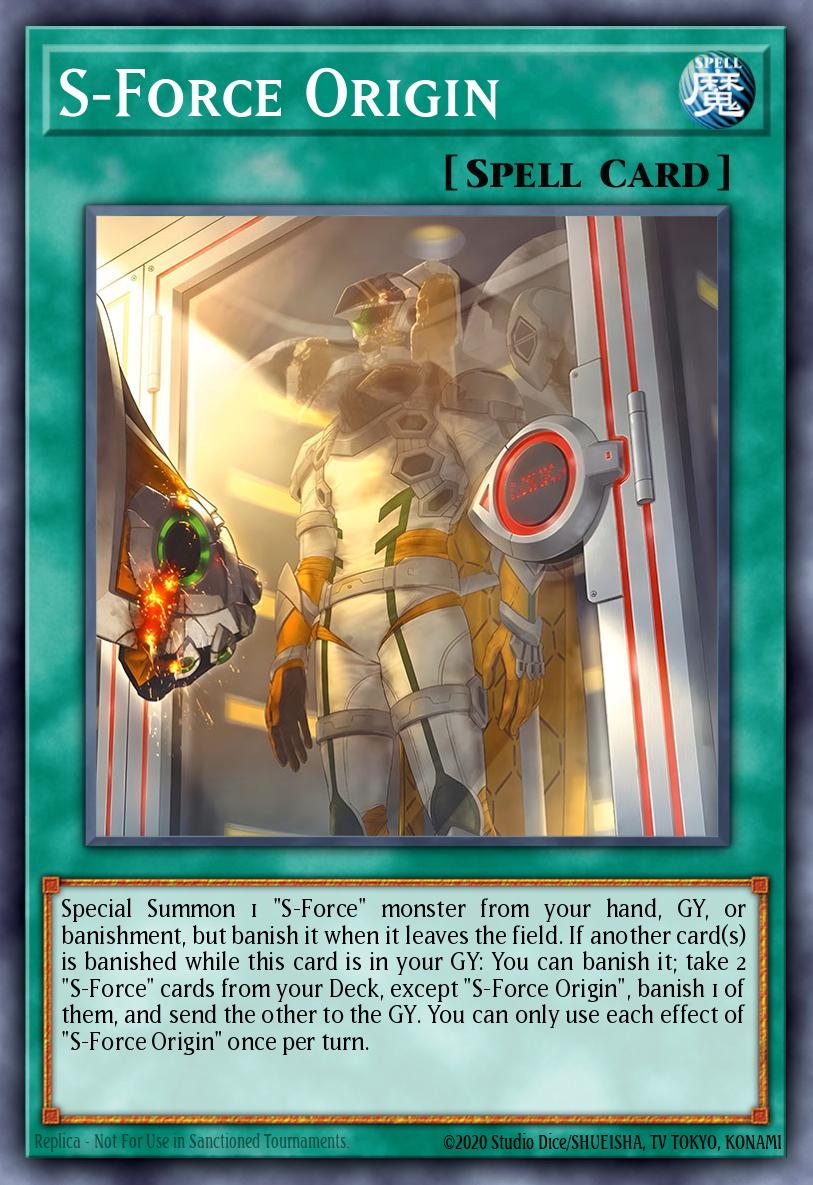 S-Force Origin - CORI-EN058 - 1st Edition - Common