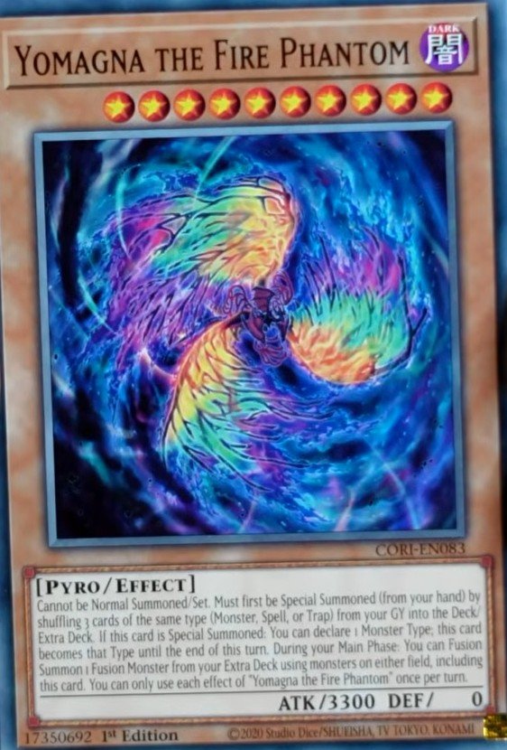 Yomagna the Fire Phantom - CORI-EN083 - 1st Edition - Common