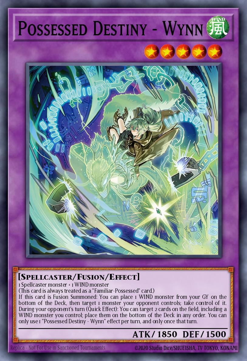 Possessed Destiny – Wynn - CORI-EN099 - 1st Edition - Super Rare