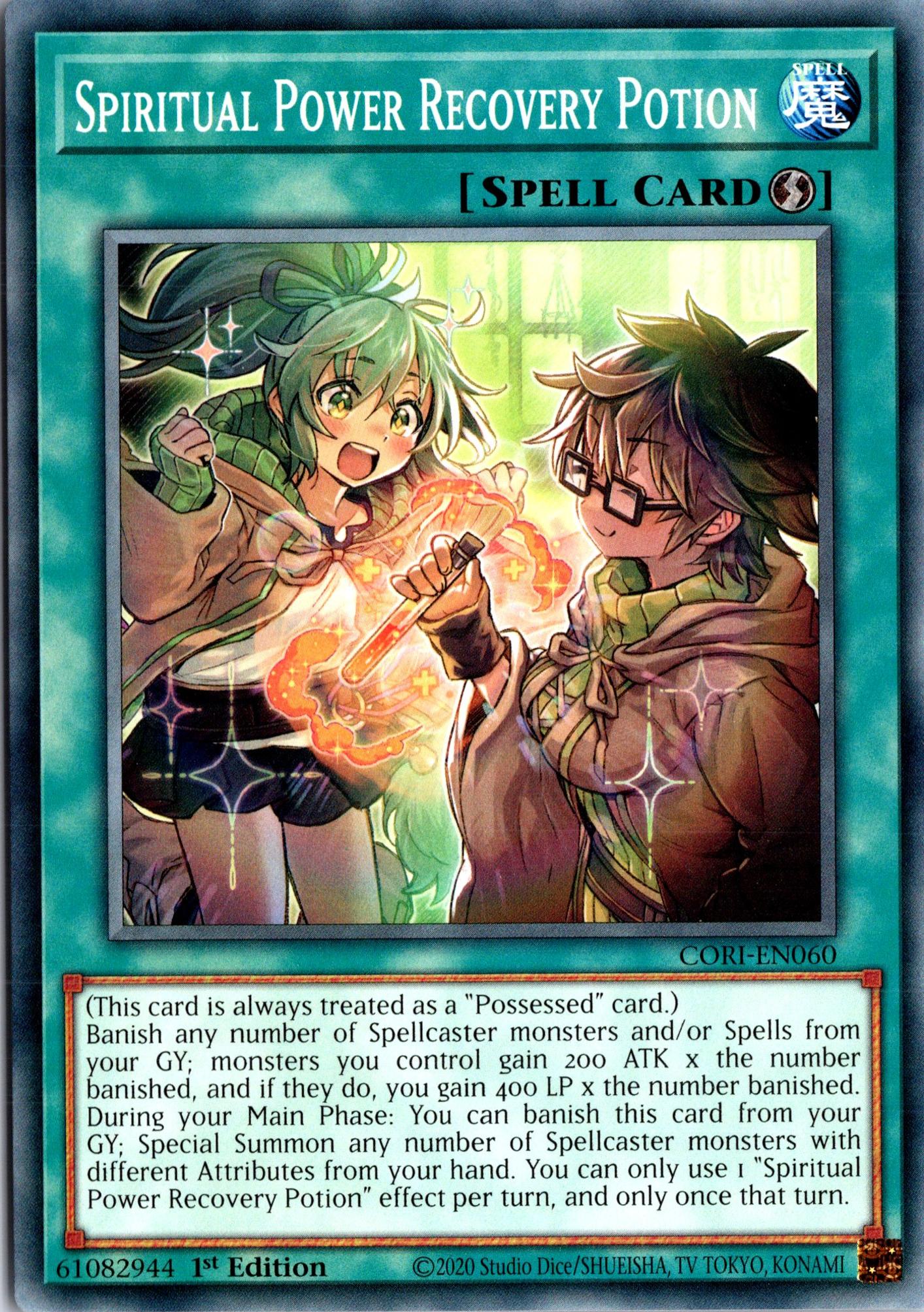 Spiritual Power Recovery Potion - CORI-EN060 - 1st Edition - Common