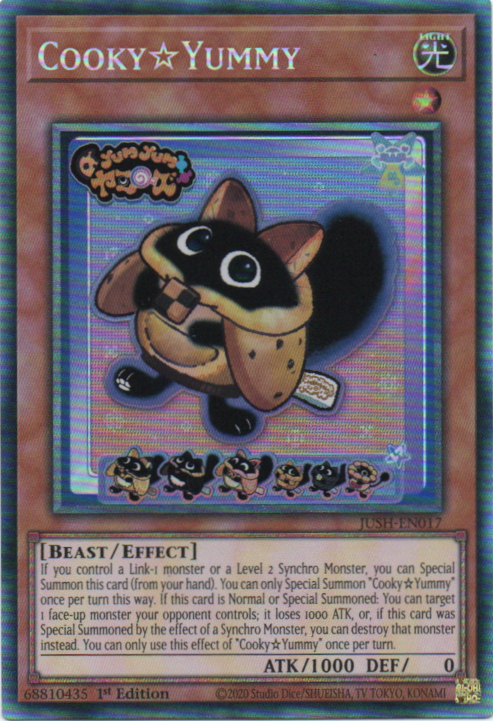 Cooky Yummy - JUSH-EN017 - 1st Edition - Collector's Rare