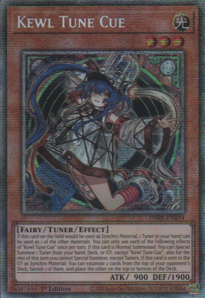 Kewl Tune Cue - PHRE-EN034 - 1st Edition - Starlight Rare