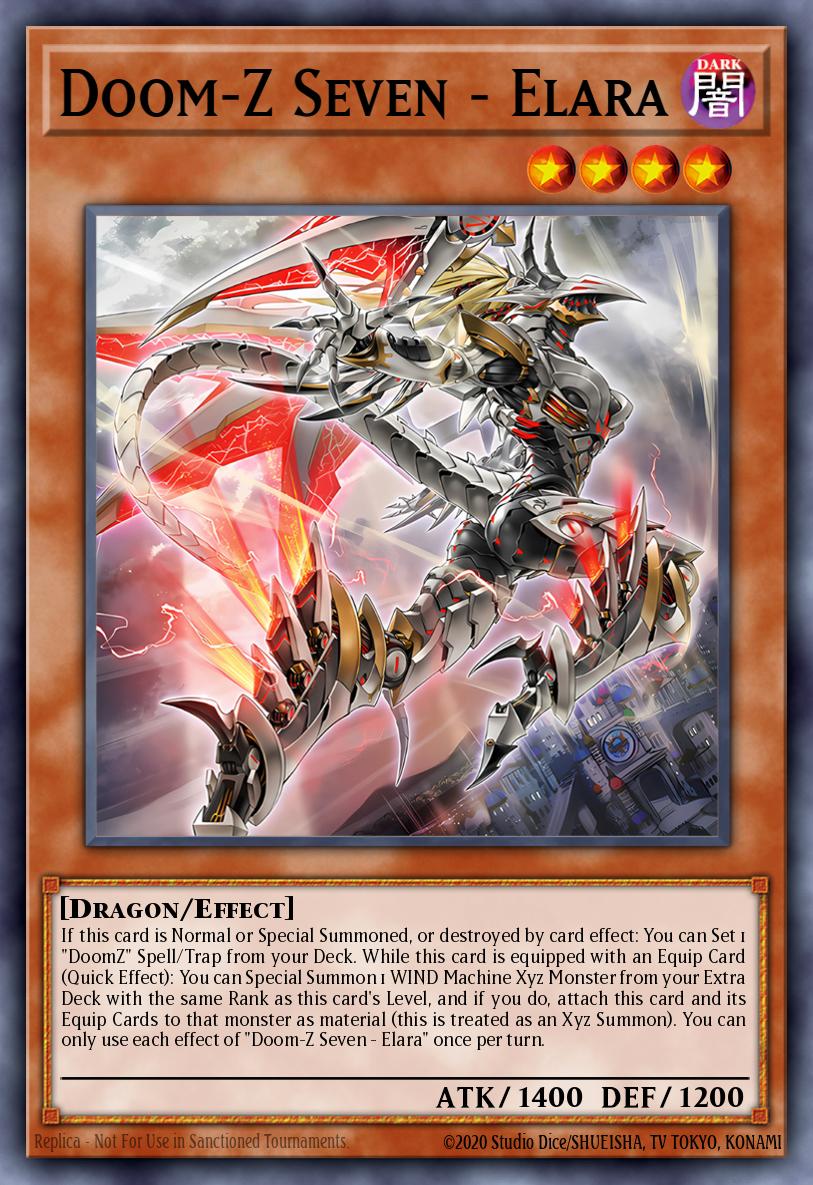 DoomZ VII Seven – Elara - DOOD-EN010 - 1st Edition - Super Rare