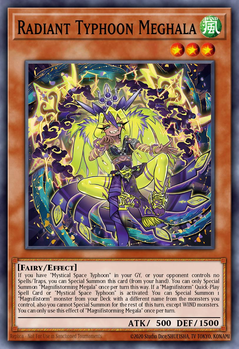 Radiant Typhoon Meghala - DOOD-EN012 - 1st Edition - Super Rare