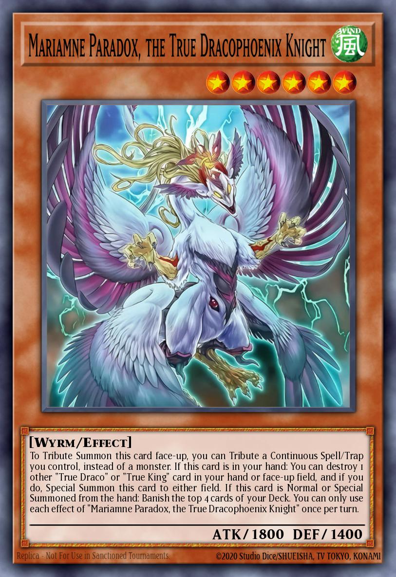 Mariamne Paradox, the True Dracophoenix Knight - DOOD-EN019 - 1st Edition - Common