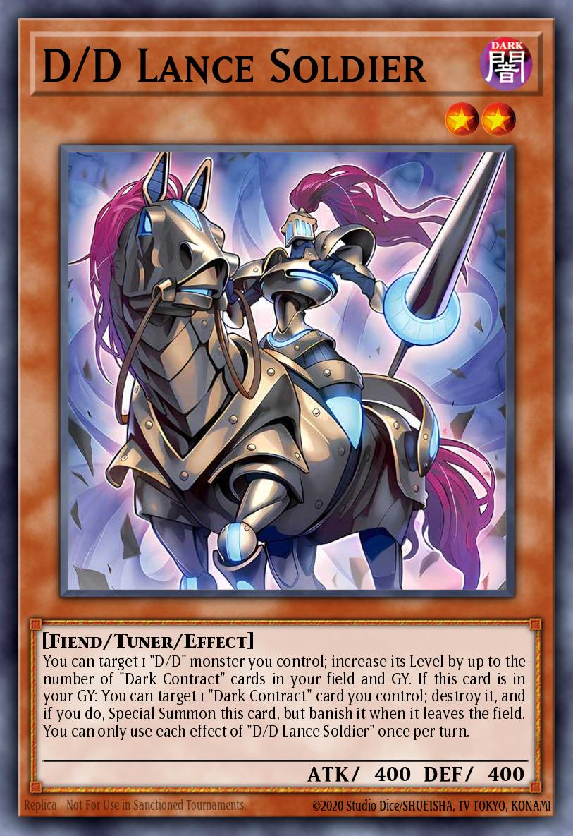 D/D Lance Soldier - DOOD-EN001 - 1st Edition - Common