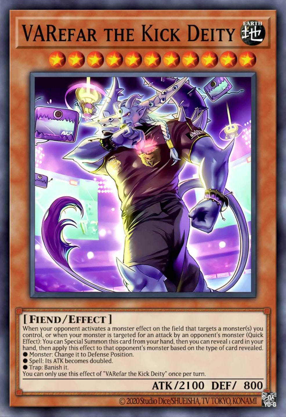 VARefar, the Judge of Ball - DOOD-EN027 - 1st Edition - Common