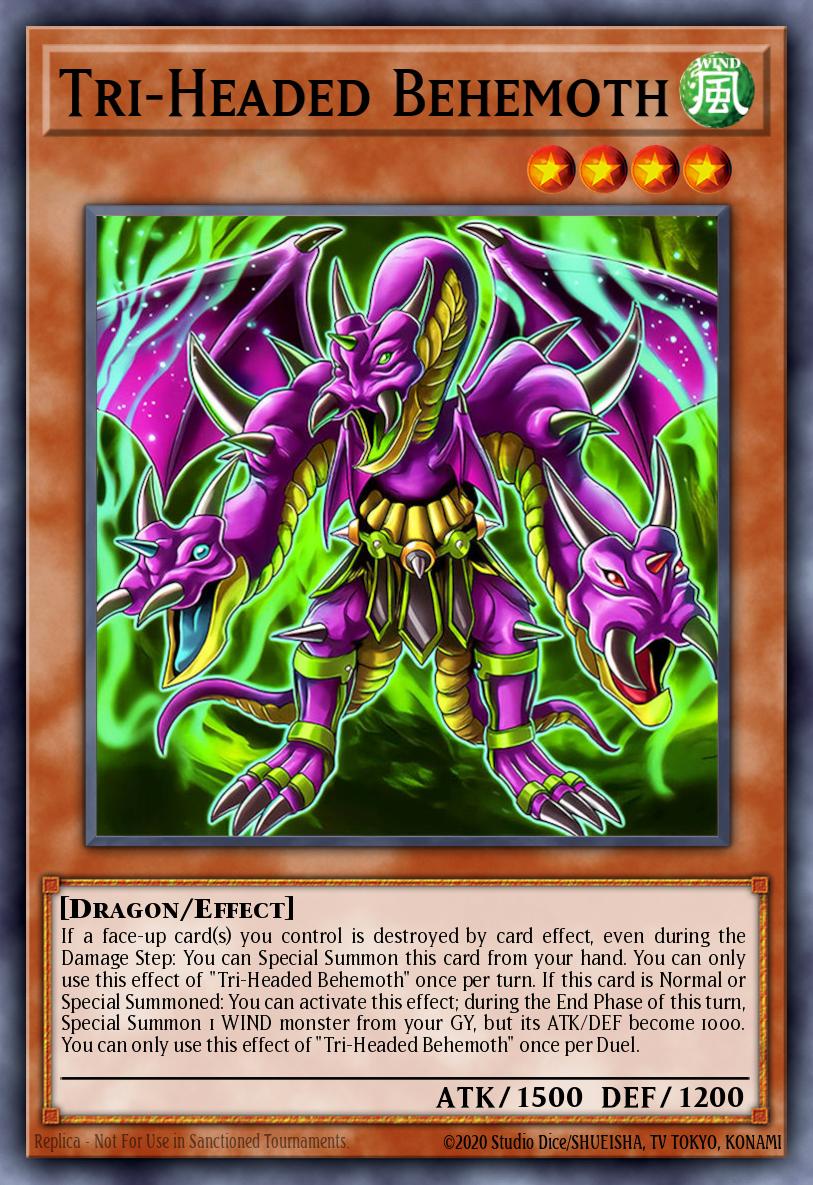 Triple-Headed Behemoth - DOOD-EN029 - 1st Edition - Common