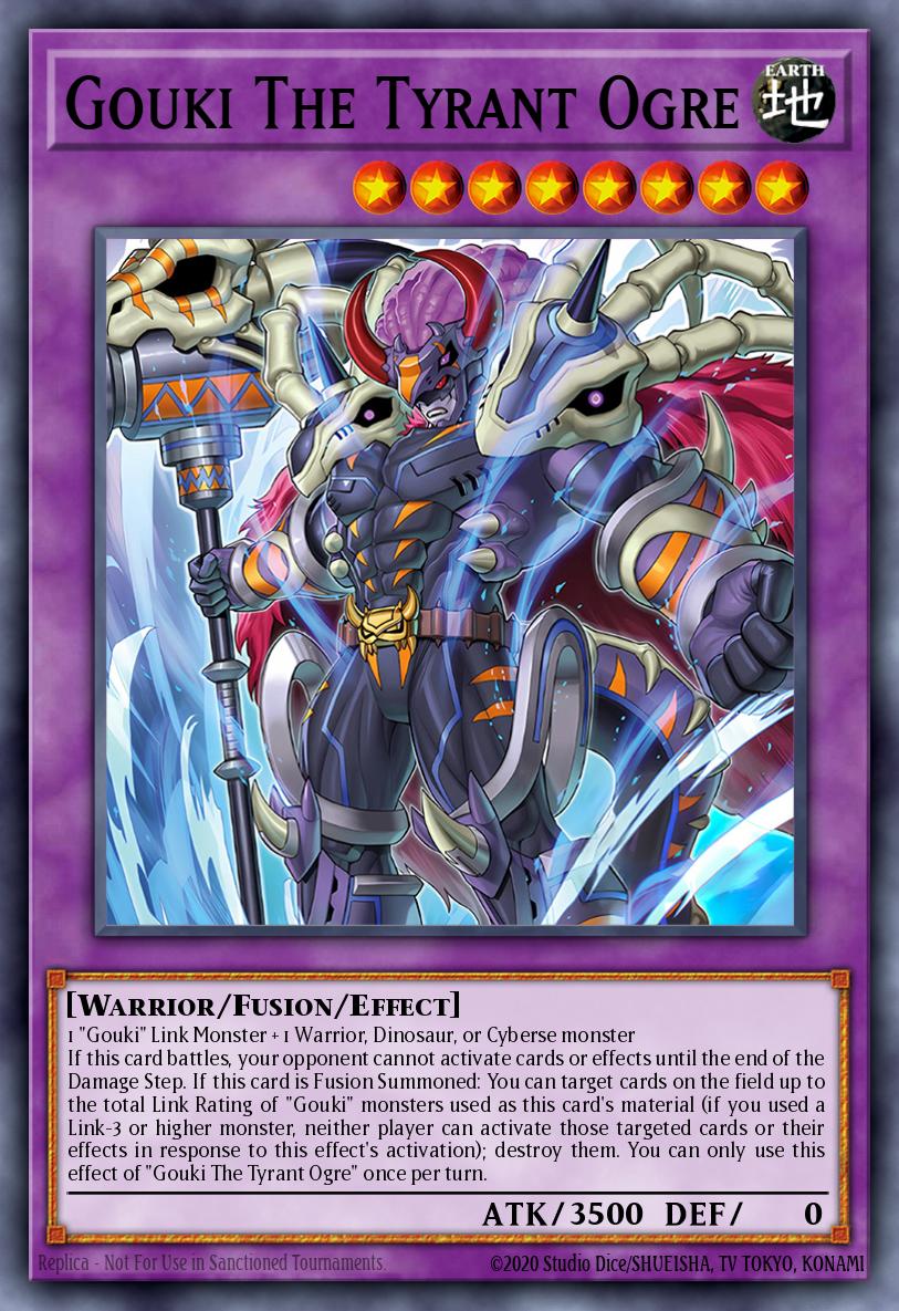 Gouki the Tyrant Ogre - DOOD-EN036 - 1st Edition - Super Rare