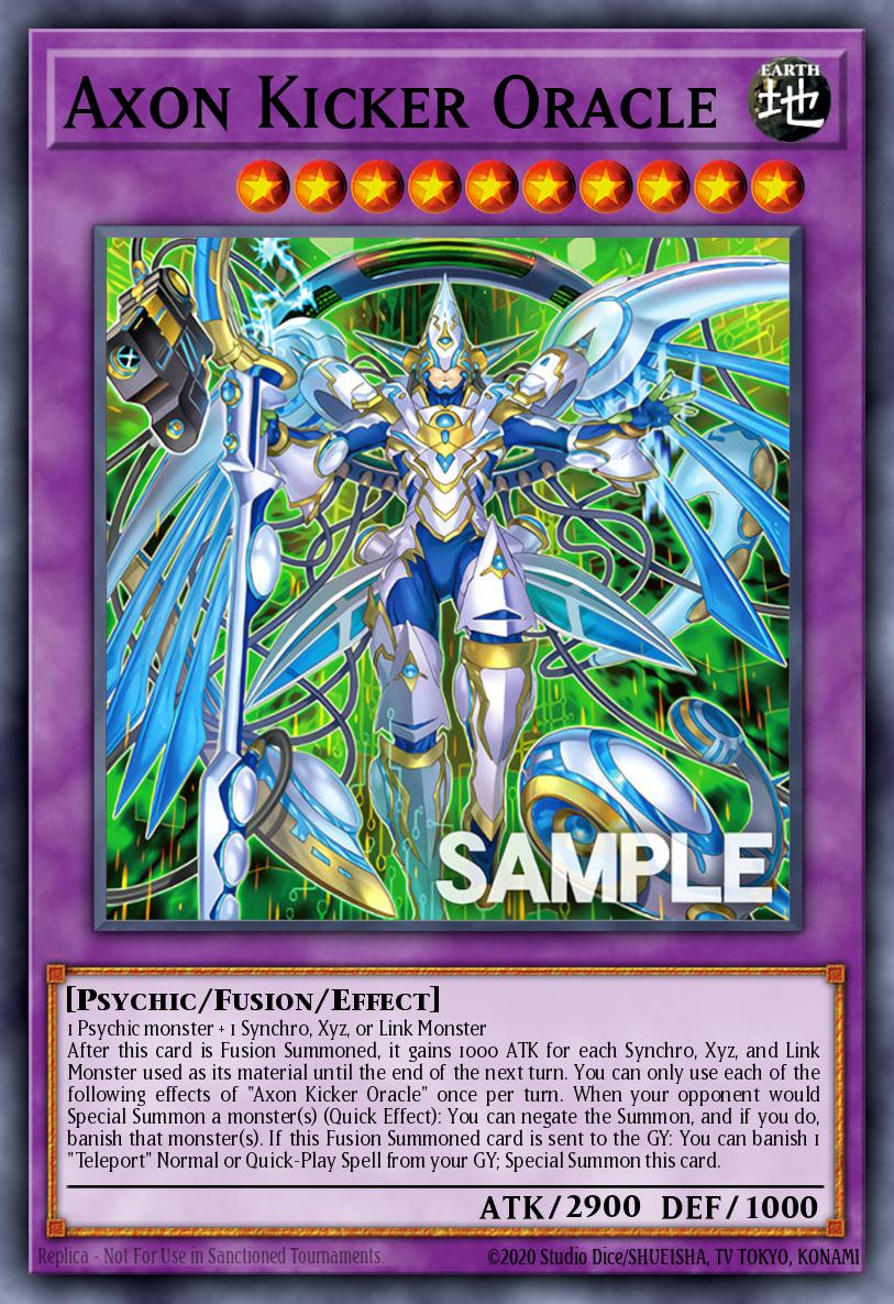 Axon Kicker Oracle - DOOD-EN037 - 1st Edition - Super Rare