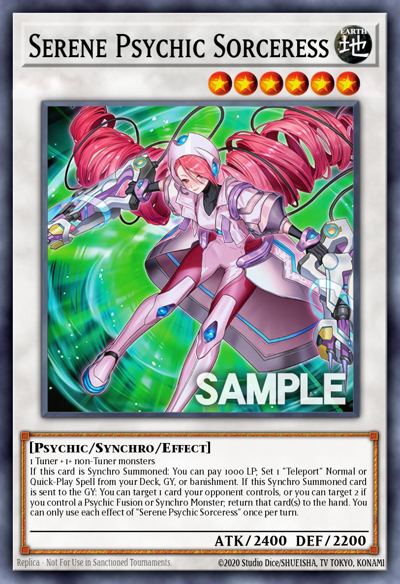 Serene Psychic Sorceress - DOOD-EN042 - 1st Edition - Common