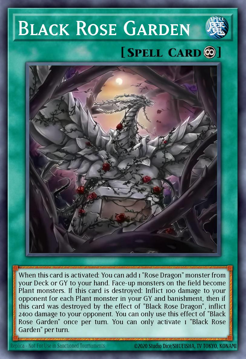 Black Rose Garden - DOOD-EN055 - 1st Edition - Ultra Rare