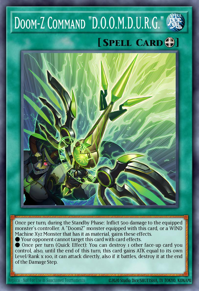 DoomZ Command “D.O.O.M.D.U.R.G” - DOOD-EN058 - 1st Edition - Super Rare