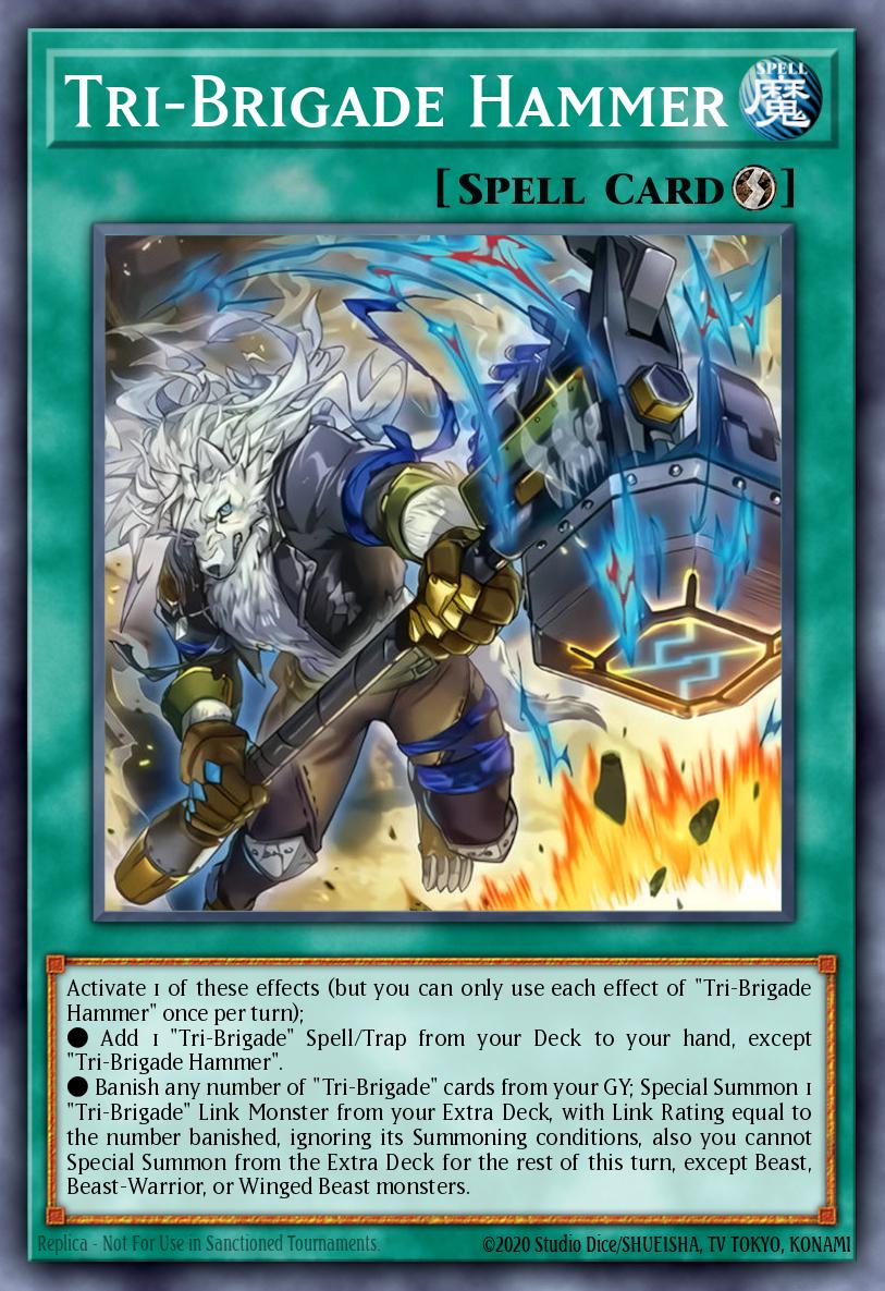 Tri-Brigade Hammer - DOOD-EN068 - 1st Edition - Super Rare
