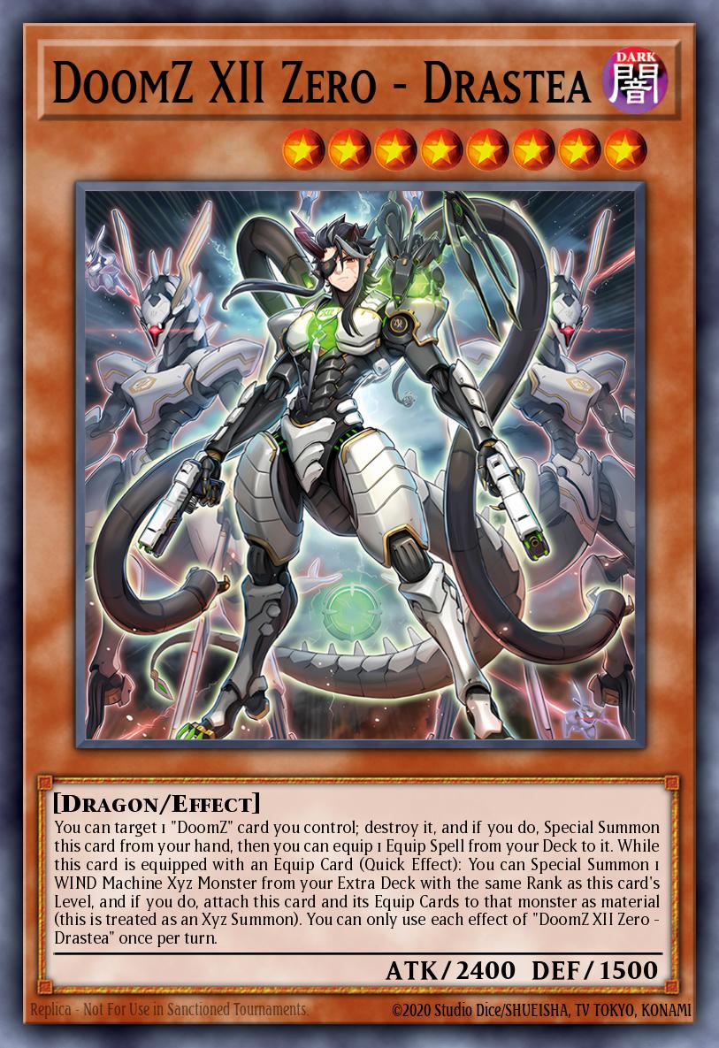 DoomZ XII Zero – Drastea - DOOD-EN008 - 1st Edition - Secret Rare
